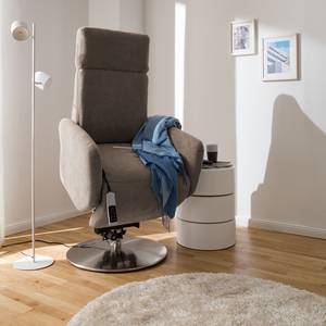 Fauteuil de relaxation Biar Tissu structuré - Beige chaud