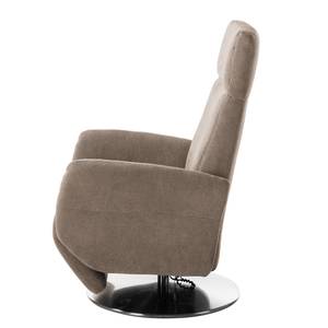 Fauteuil de relaxation Biar Tissu structuré - Beige chaud