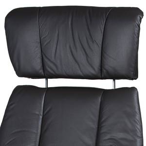 Fauteuil de relaxation Canadia Cuir véritable / Cuir synthétique chocolat