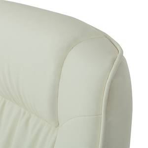 Fauteuil de relaxation Canillo I Cuir synthétique beige