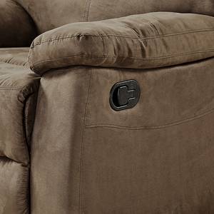 Fauteuil de relaxation Donnes Microfibre - Marron clair