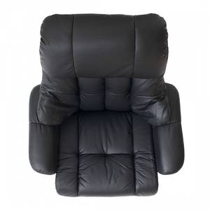 Relaxfauteuil Grunewald (met hocker) Eik - Zwart