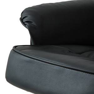 Fauteuil de relaxation Montreal Cuir synthétique noir