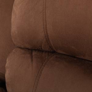 Fauteuil de relaxation Norden Microfibre / Imitation cuir marron