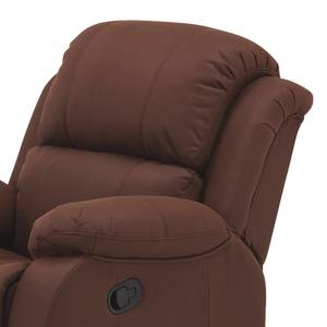 Fauteuil de relaxation Ravels Microfibre - Marron