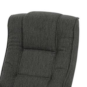 Fauteuil de relaxation Wenzo Tissu - Anthracite