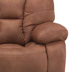 Relaxsofa Hankey (2-Sitzer) Microfaser - Hellbraun