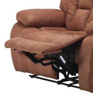 Relaxsofa Hankey (2-Sitzer) Microfaser - Hellbraun