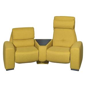 Relaxsofa Space (2-Sitzer) Webstoff Mit Relaxfunktion - Gelb