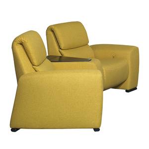 Relaxsofa Space (2-Sitzer) Webstoff Mit Relaxfunktion - Gelb