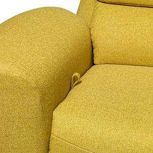 Relaxsofa Space (2-Sitzer) Webstoff Mit Relaxfunktion - Gelb