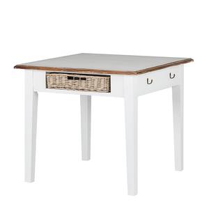 Table Rieux Corbeilles en rotin - 90 x 90 cm