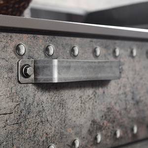 Caisson à tiroirs sur roulettes Workbase Aspect imprimé industriel / Gris graphite