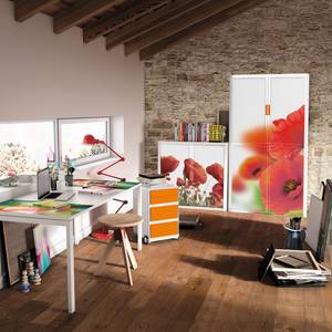 Rollladenschrank easyOffice Nature II Rot