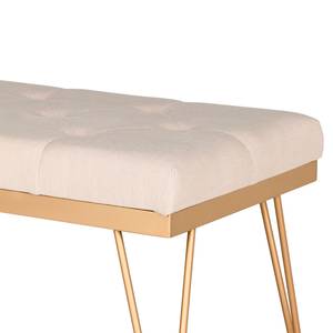 Banc Hemme Lin - Doré / Beige