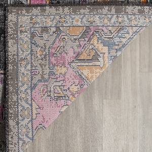 Tapijt Alroy mixweefsel - grijs/roze - 160 x 230 cm