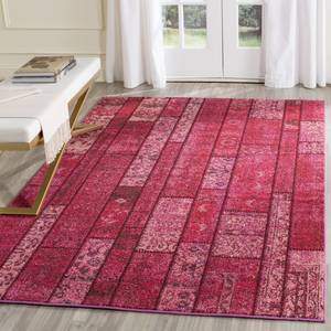 Tapis Effi Fibres synthétiques - Framboise - 160 x 230 cm