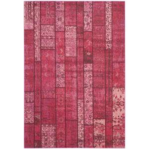 Tapijt Effi kunstvezels - Framboos - 120 x 180 cm