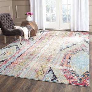 Tapis Jade Fibres synthétiques - Menthe / Beige - 160 x 230 cm