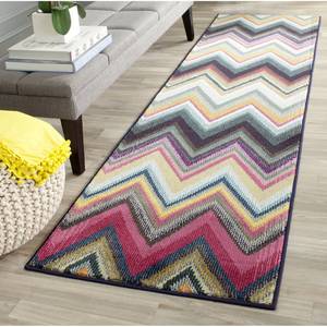 Tapis de couloir Andrea Fibres synthétiques - Multicolore