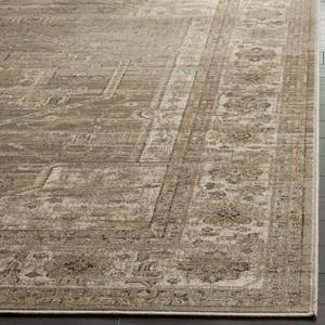 Tapis Vintage Harlow Fibres synthétiques - Marron / Sable - 160 x 230 cm