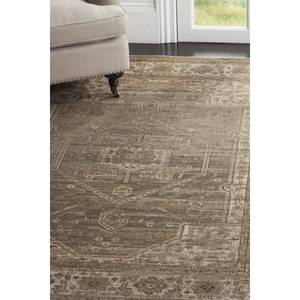 Tapis de couloir Vintage Harlow Fibres synthétiques - Marron / Sand