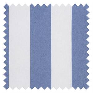 Recamiere Revel I Webstoff Webstoff - Blau - Armlehne davorstehend links