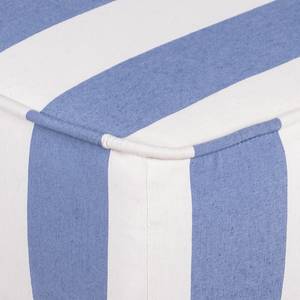 Recamiere Revel I Webstoff Webstoff - Blau - Armlehne davorstehend links