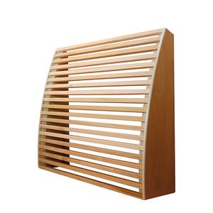 Poggiatesta/Spalliera sauna Marrone - Materiale a base lignea - 43 x 12 x 16 cm