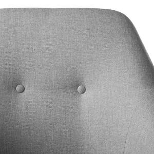 Chaise à bascule Bolands Tissu / Hêtre massif - Granit