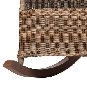 Rocking-chair Sienna Rotin marron