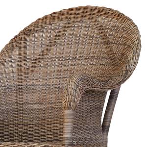 Rocking-chair Sienna Rotin marron