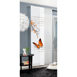 Schiebevorhang Butterfly Orange