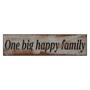 Schild Big Home Braun