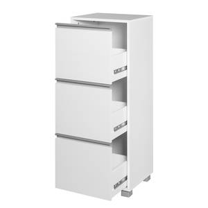 Armoire midi Diona I Blanc - 40 x 109 cm