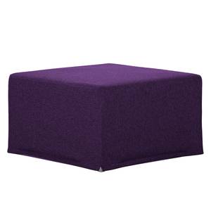 Pouf convertible Fame Tissu Tissu Zahira : Aubergine