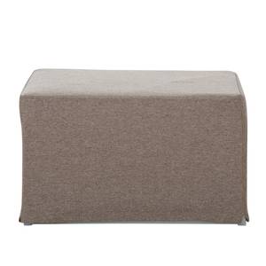 Pouf convertible Fame Tissu Tissu Zahira : Beige-Gris