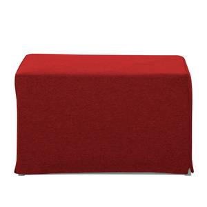 Pouf convertible Fame Tissu Tissu Zahira : Rouge