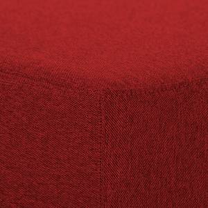 Pouf convertible Fame Tissu Tissu Zahira : Rouge