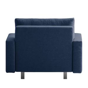 Slaapfauteuil Aura geweven stof - Blauw