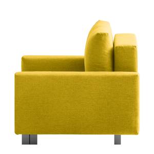 Fauteuil convertible Aura Tissu - Jaune