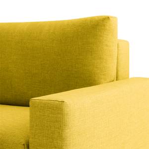 Fauteuil convertible Aura Tissu - Jaune