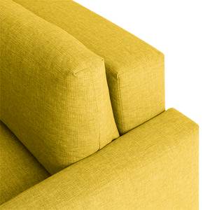 Fauteuil convertible Aura Tissu - Jaune