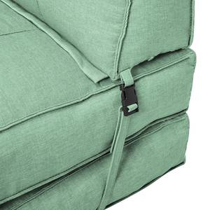 Poltrona letto Caneva tessuto Verde menta