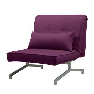 Schlafsessel Cardini Uno Webstoff Stoff Zahira: Aubergine