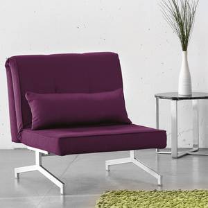 Fauteuil convertible Cardini Uno Tissu Tissu Zahira : Aubergine