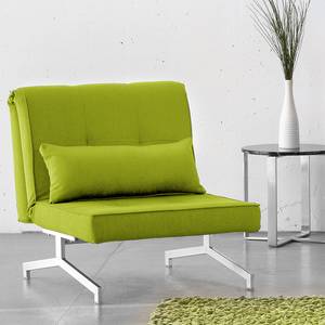 Fauteuil convertible Cardini Uno Tissu Tissu Zahira : Citron vert