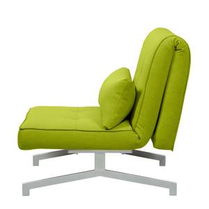 Fauteuil convertible Cardini Uno Tissu Tissu Zahira : Citron vert