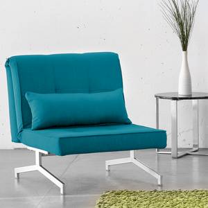 Fauteuil convertible Cardini Uno Tissu Tissu Zahira : Turquoise