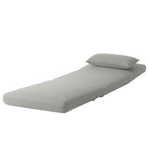 Poltrona letto Carmack I tessuto - Grigio